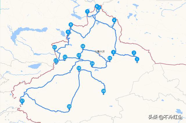 广州到新疆的距离是多少公里？-第2张图片-花冠旅游服务