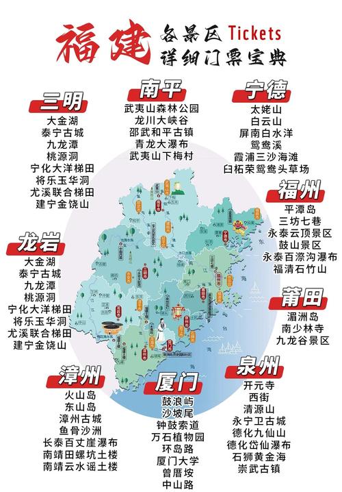 福建省景区地图高清版哪里能下载？-第3张图片-花冠旅游服务