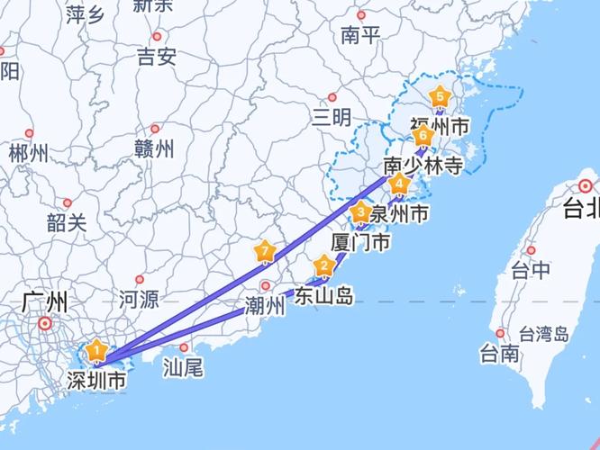 广州至福建自驾游路线怎么规划？-第3张图片-花冠旅游服务