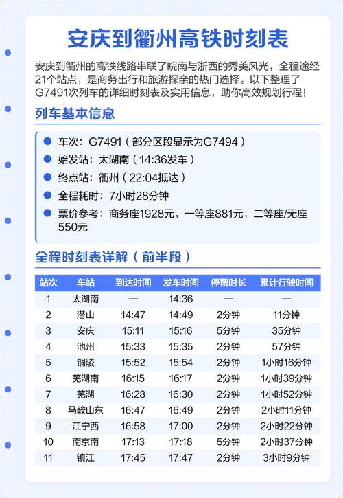 衢州到江西高铁时刻表几点有车？-第2张图片-花冠旅游服务