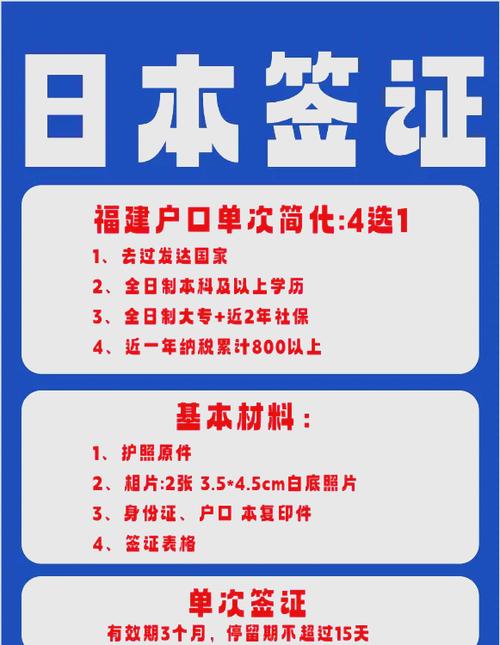 福建人去日本旅游签证怎么办？-第1张图片-花冠旅游服务