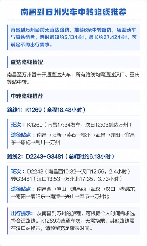 南昌到重庆火车怎么坐？-第1张图片-花冠旅游服务