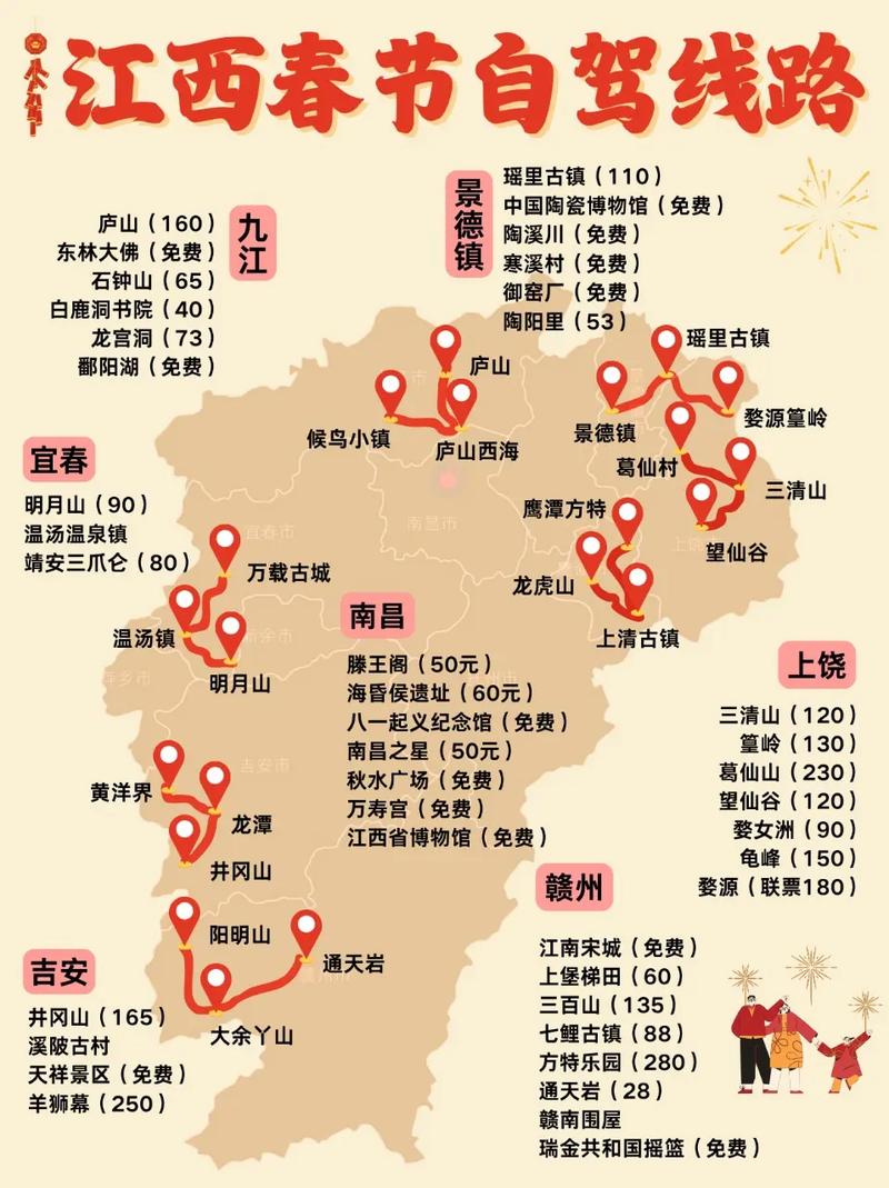 福州到江西自驾游路线怎么规划？-第1张图片-花冠旅游服务