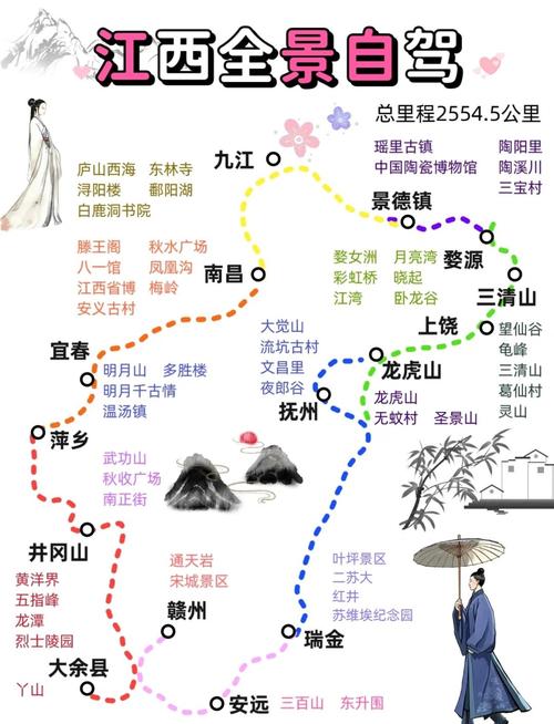 汕头到江西自驾游路线怎么走？-第2张图片-花冠旅游服务